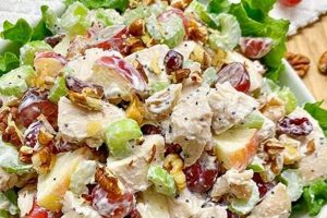 Classic Chicken Salad Waldorf Recipe | Quick Salad Recipes for Healthy Salad Ideas to Boost Your Nutrition