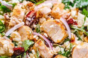 Easy Spinach Chicken Salad Recipe: A Healthy Dish | Quick Salad Recipes for Healthy Salad Ideas to Boost Your Nutrition