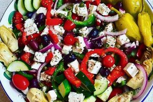 Authentic Greek Salad Recipe: A Classic | Quick Salad Recipes for Healthy Salad Ideas to Boost Your Nutrition