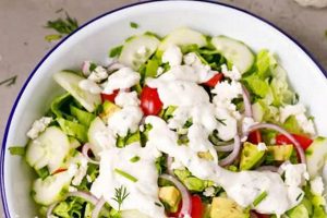 Easy Feta Cheese Salad Dressing Recipe (5-min) | Quick Salad Recipes for Healthy Salad Ideas to Boost Your Nutrition