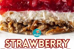 Easy Pretzel Salad Recipe | Quick Salad Recipes for Healthy Salad Ideas to Boost Your Nutrition