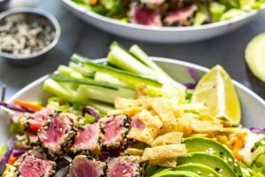 Best Seared Ahi Salad Recipe: Easy & Healthy | Quick Salad Recipes for Healthy Salad Ideas to Boost Your Nutrition