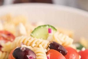 Authentic Greek Pasta Salad Dressing Recipe | Quick Salad Recipes for Healthy Salad Ideas to Boost Your Nutrition