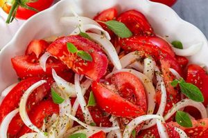 Classic Tomato & Onion Salad Recipe Quick Salad Recipes for Healthy Salad Ideas to Boost Your Nutrition Classic Tomato & Onion Salad Recipe | Quick Salad Recipes for Healthy Salad Ideas to Boost Your Nutrition