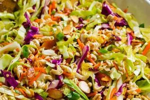 Easy Ramen Noodle Salad Slaw Recipe Quick Salad Recipes for Healthy Salad Ideas to Boost Your Nutrition Easy Ramen Noodle Salad Slaw Recipe | Quick Salad Recipes for Healthy Salad Ideas to Boost Your Nutrition