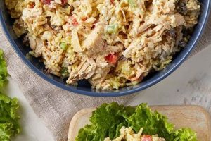Classic Chicken & Rice Salad Recipe: Easy & Healthy | Quick Salad Recipes for Healthy Salad Ideas to Boost Your Nutrition