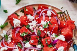 Easy Watermelon Feta Salad Recipe for Summer Quick Salad Recipes for Healthy Salad Ideas to Boost Your Nutrition Easy Watermelon Feta Salad Recipe for Summer | Quick Salad Recipes for Healthy Salad Ideas to Boost Your Nutrition