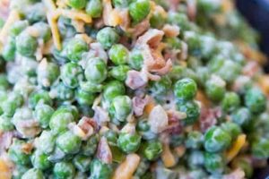 Classic Pea and Bacon Salad Recipe: Easy & Delicious | Quick Salad Recipes for Healthy Salad Ideas to Boost Your Nutrition