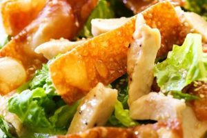 Best Wonton Salad Recipe: Easy &amp; Crispy | Quick Salad Recipes for Healthy Salad Ideas to Boost Your Nutrition