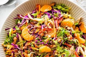 Easy Orange Chicken Salad Recipe: A Zesty Delight | Quick Salad Recipes for Healthy Salad Ideas to Boost Your Nutrition