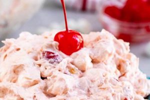 Easy Cherry Fluff Salad Recipe (Classic & Quick) | Quick Salad Recipes for Healthy Salad Ideas to Boost Your Nutrition