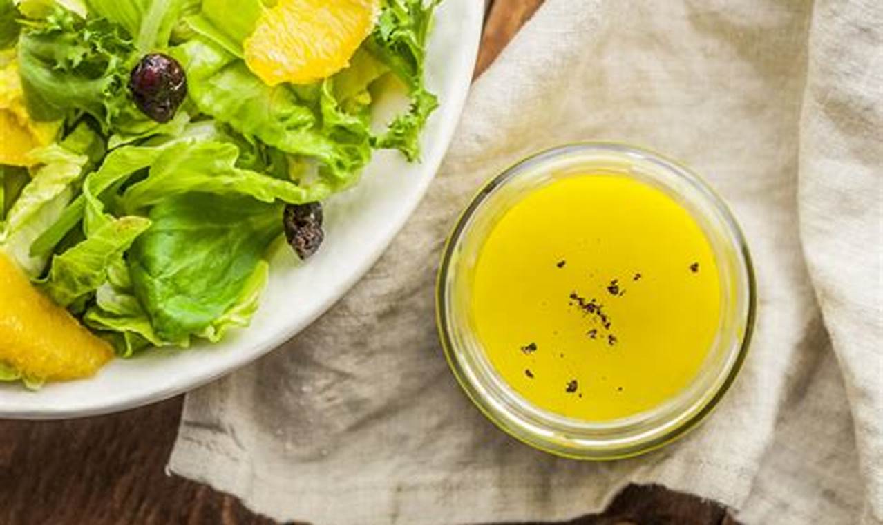 Vinegar And Olive Oil Salad Dressing Recipe | Quick Salad Recipes for Healthy Salad Ideas to Boost Your Nutrition