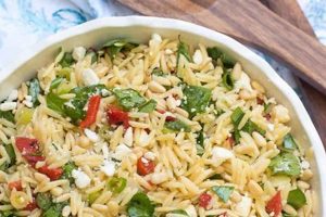 Best Orzo Spinach Salad Recipes Ever | Quick Salad Recipes for Healthy Salad Ideas to Boost Your Nutrition
