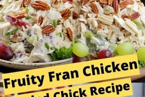 Best Fruity Fran Chicken Salad Recipe Ever | Quick Salad Recipes for Healthy Salad Ideas to Boost Your Nutrition