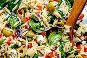 Easy Mediterranean Orzo Salad Recipe (Vegan) | Quick Salad Recipes for Healthy Salad Ideas to Boost Your Nutrition