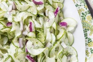 Best Ever Cucumber Ranch Salad Recipe | Quick Salad Recipes for Healthy Salad Ideas to Boost Your Nutrition