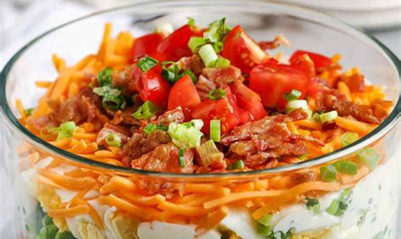 Easy Layered Salad Recipes & Ideas | Quick Salad Recipes for Healthy Salad Ideas to Boost Your Nutrition