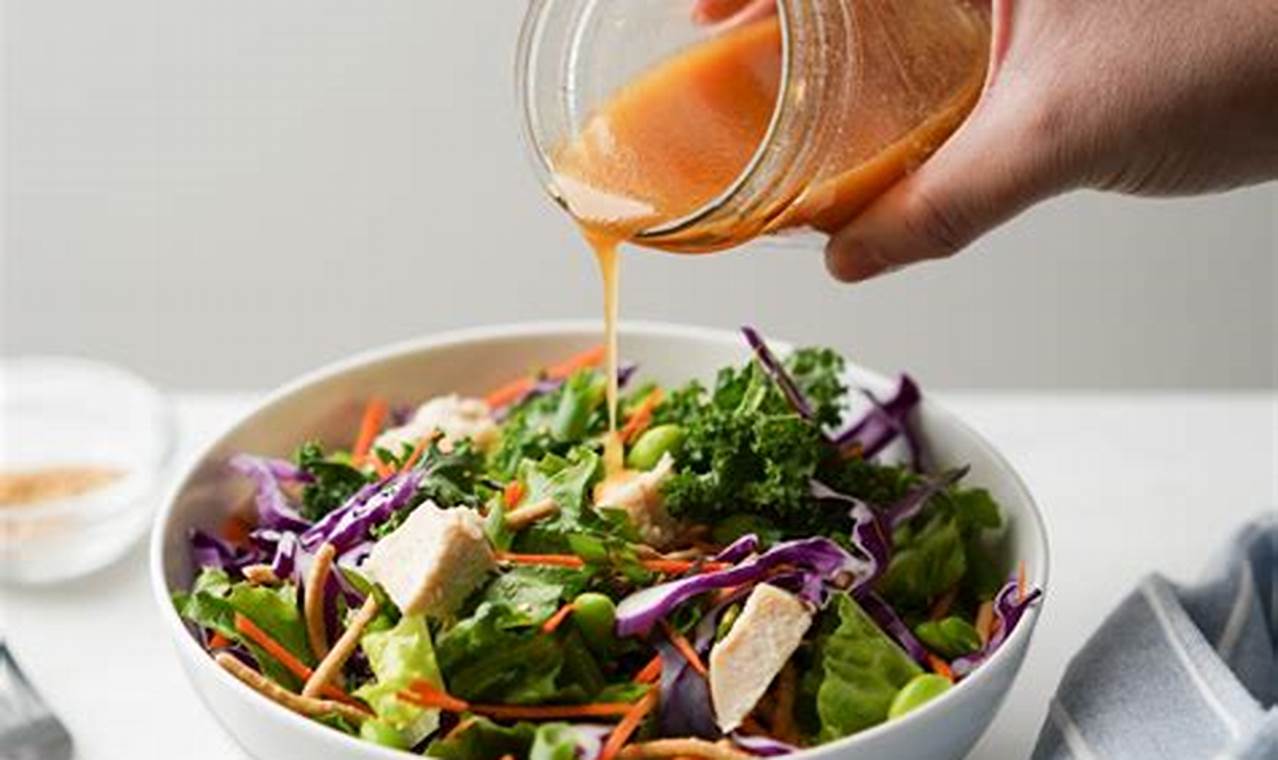 Rice Vinegar Salad Dressing Recipe | Quick Salad Recipes for Healthy Salad Ideas to Boost Your Nutrition