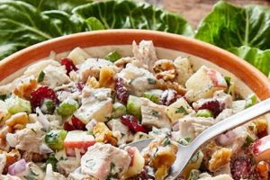 Best Ever Award Winning Turkey Salad Recipe | Quick Salad Recipes for Healthy Salad Ideas to Boost Your Nutrition