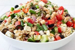 Easy Mediterranean Rice Salad Recipe: A Flavorful Delight | Quick Salad Recipes for Healthy Salad Ideas to Boost Your Nutrition
