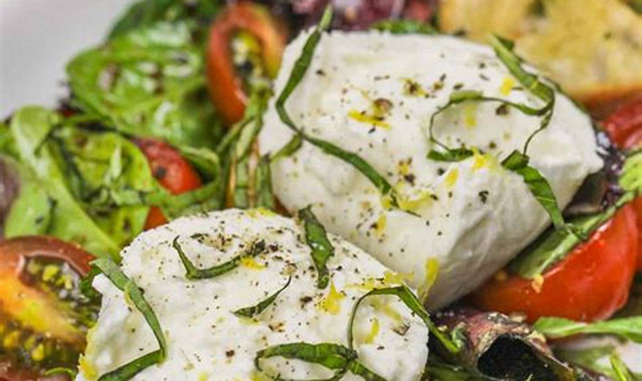Best Burrata Salad Recipe: Easy & Delicious | Quick Salad Recipes for Healthy Salad Ideas to Boost Your Nutrition