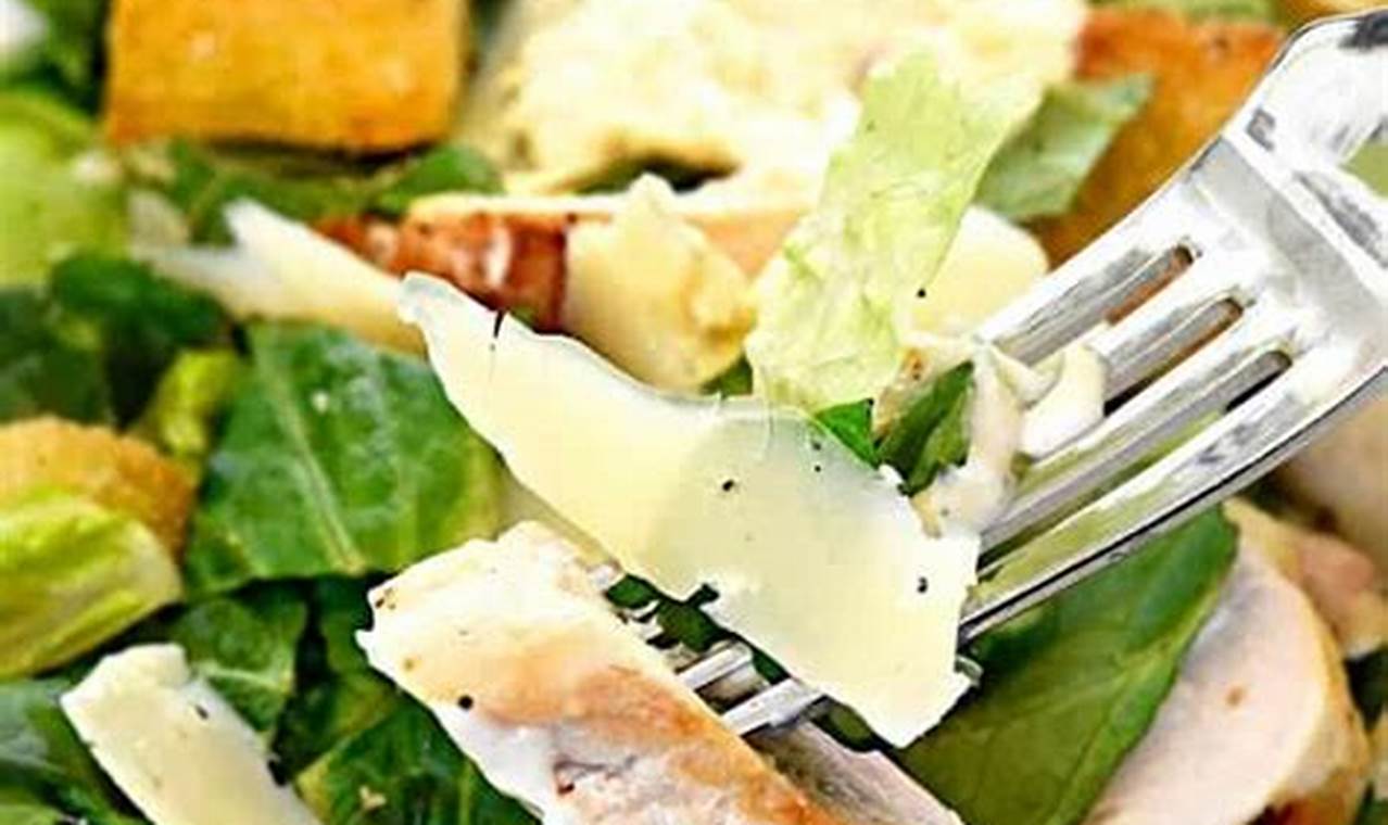 Classic Easy Chicken Caesar Salad Recipe | Quick Salad Recipes for Healthy Salad Ideas to Boost Your Nutrition
