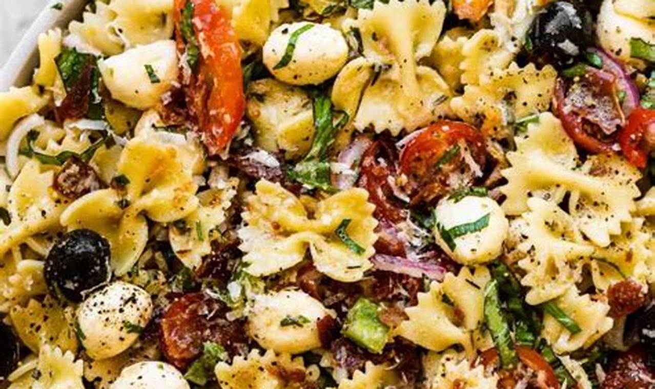 Recipe For Dressing For Pasta Salad | Quick Salad Recipes for Healthy Salad Ideas to Boost Your Nutrition