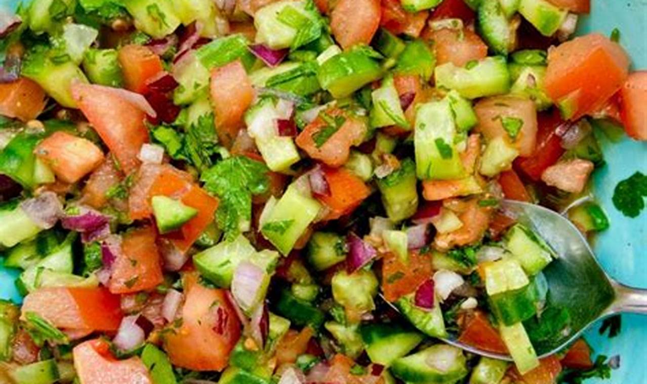 Best Jerusalem Salad Recipe: Easy & Healthy | Quick Salad Recipes for Healthy Salad Ideas to Boost Your Nutrition