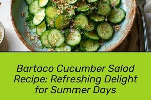Best Bartaco Spicy Cucumber Salad Recipe Copycat | Quick Salad Recipes for Healthy Salad Ideas to Boost Your Nutrition