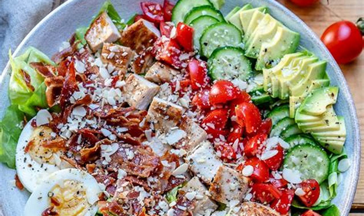 Classic Turkey Cobb Salad Recipe: Easy & Delicious | Quick Salad Recipes for Healthy Salad Ideas to Boost Your Nutrition