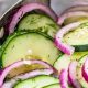Easy Cucumber Onion Salad Recipe: A Refreshing Side | Quick Salad Recipes for Healthy Salad Ideas to Boost Your Nutrition