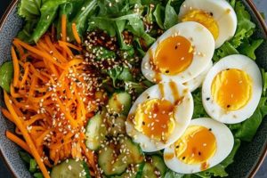Easy Asian Egg Salad Recipe: A Flavorful Twist | Quick Salad Recipes for Healthy Salad Ideas to Boost Your Nutrition