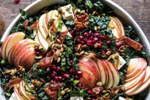 Best Fall Kale Salad Recipe Ever | Quick Salad Recipes for Healthy Salad Ideas to Boost Your Nutrition