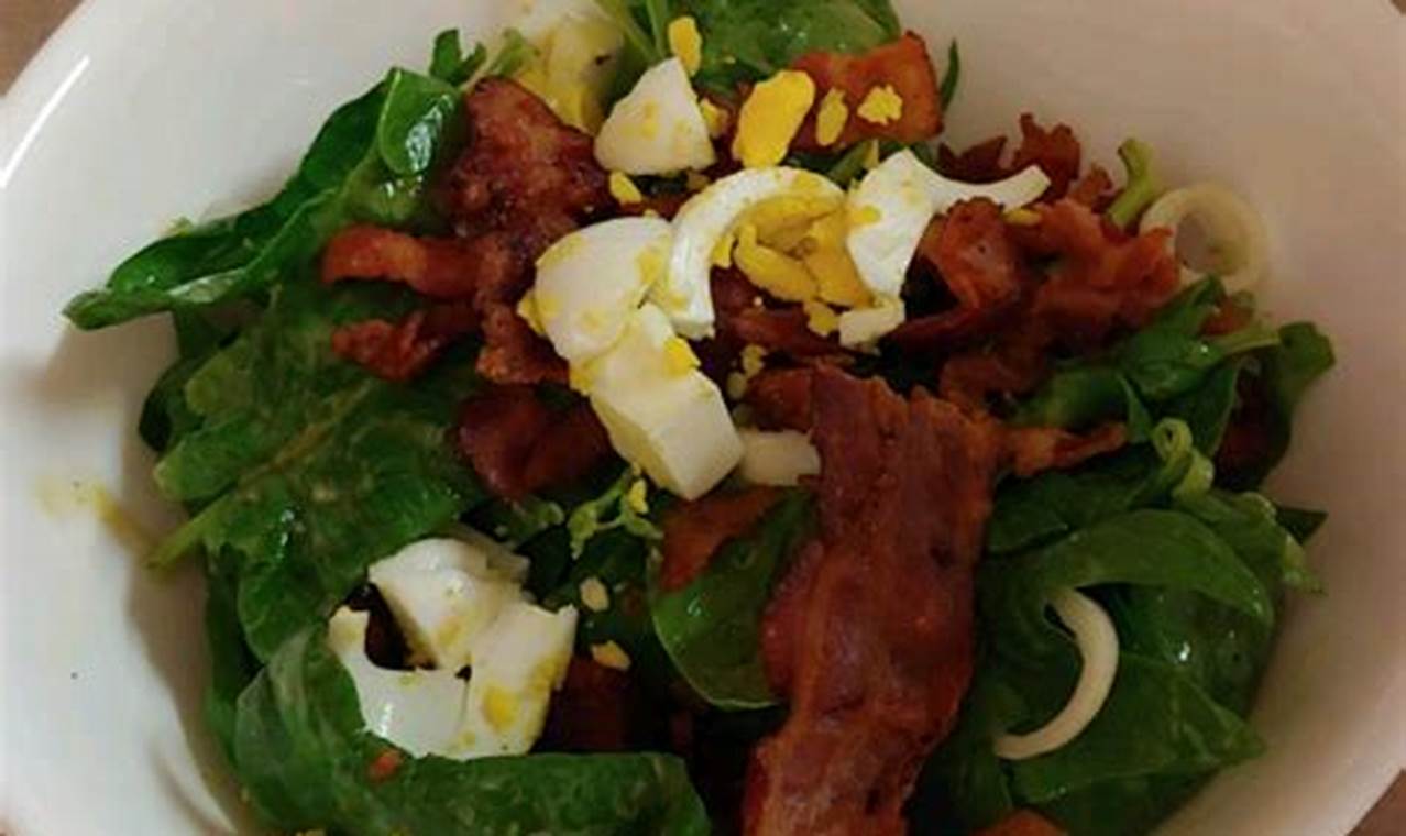 Easy Wilted Spinach Salad Recipe &amp; Tips | Quick Salad Recipes for Healthy Salad Ideas to Boost Your Nutrition