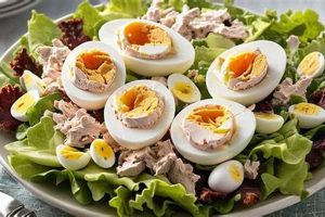 Classic Hot Chicken Salad with Boiled Eggs Recipe | Quick Salad Recipes for Healthy Salad Ideas to Boost Your Nutrition