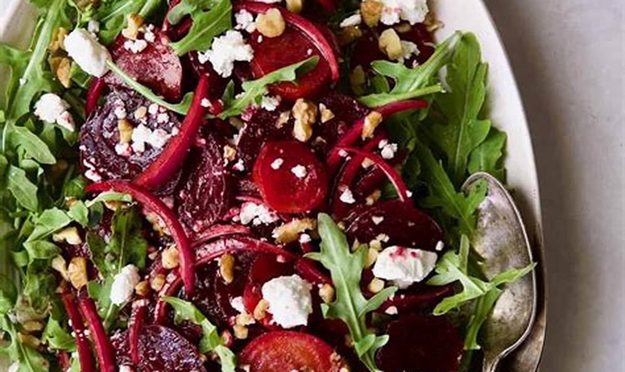 Best Cooked Beetroot Salad Recipes Ever | Quick Salad Recipes for Healthy Salad Ideas to Boost Your Nutrition