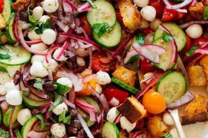 Classic Panzanella Salad Recipe: Easy & Authentic | Quick Salad Recipes for Healthy Salad Ideas to Boost Your Nutrition
