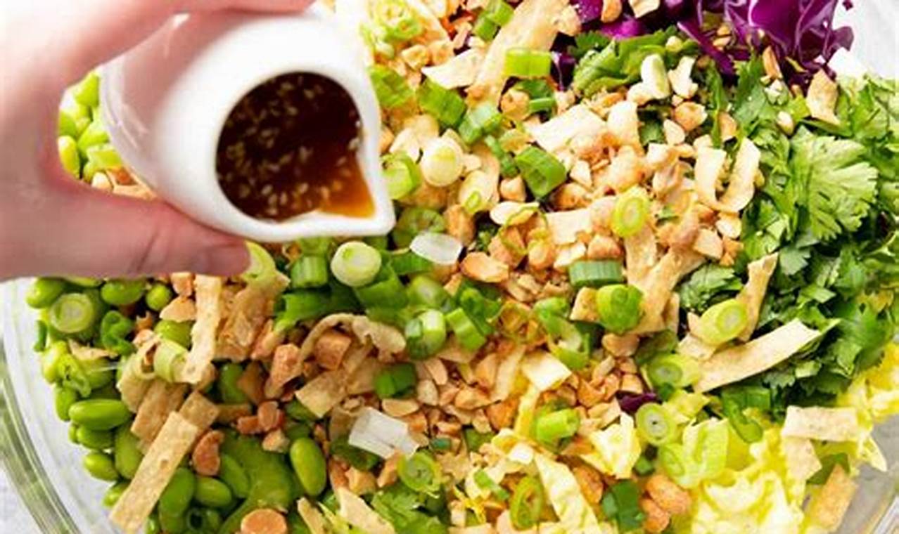 Easy Asian Salad Sauce Recipe & Dressing Ideas | Quick Salad Recipes for Healthy Salad Ideas to Boost Your Nutrition