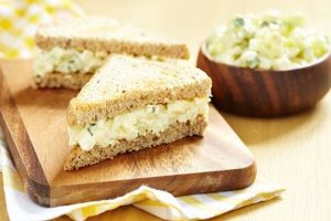 Egg Salad Tea Sandwich Recipe | Quick Salad Recipes for Healthy Salad Ideas to Boost Your Nutrition