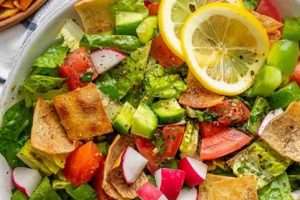 Authentic Fattoush Salad Recipe: A Classic | Quick Salad Recipes for Healthy Salad Ideas to Boost Your Nutrition