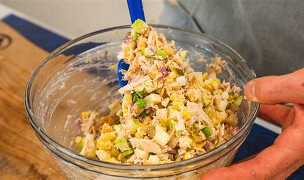 Matthew McConaughey's Tuna Salad: Printable Recipe | Quick Salad Recipes for Healthy Salad Ideas to Boost Your Nutrition