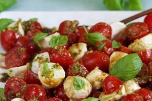 Mozzarella Tomato Salad Recipe | Quick Salad Recipes for Healthy Salad Ideas to Boost Your Nutrition
