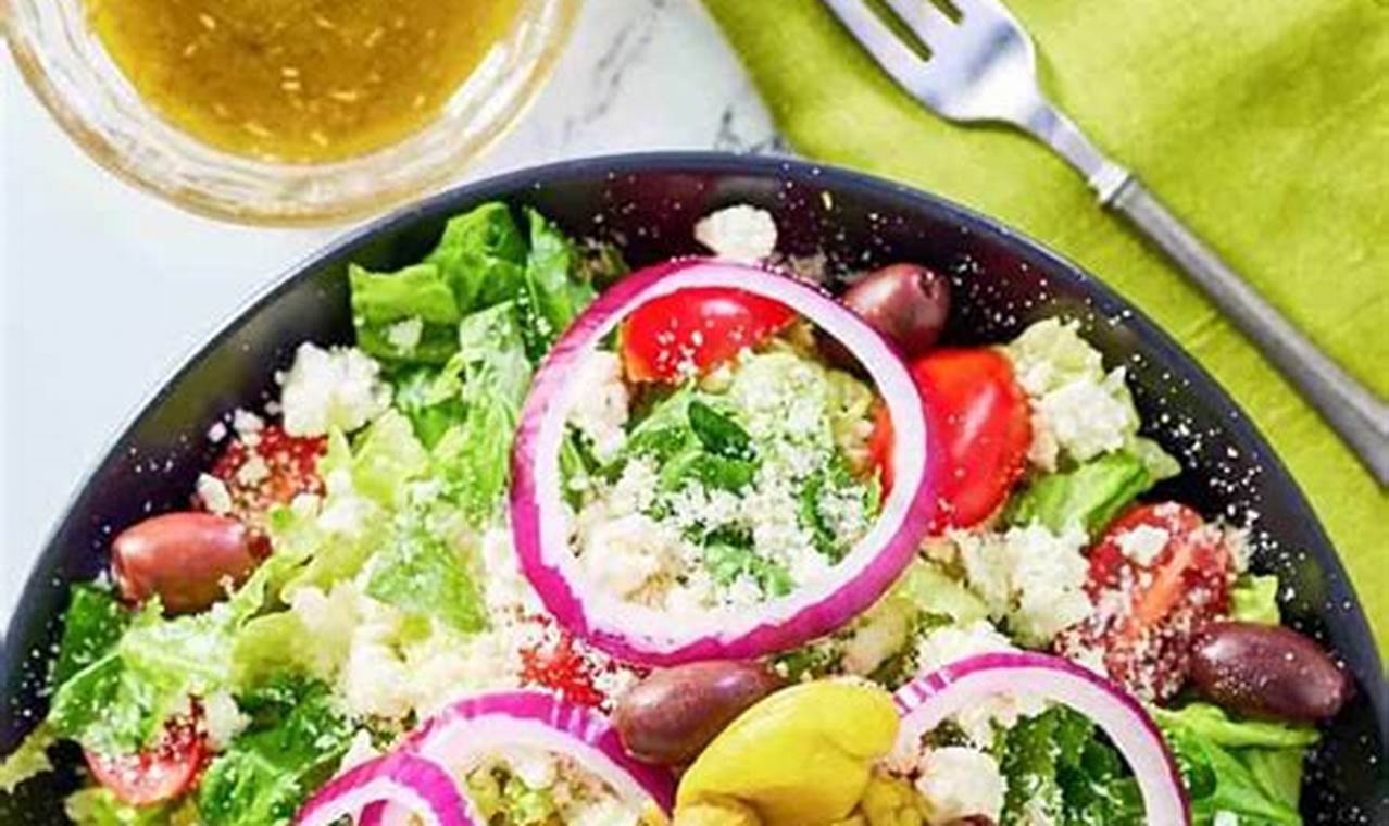 Copycat Panera Greek Salad Recipe | Quick Salad Recipes for Healthy Salad Ideas to Boost Your Nutrition