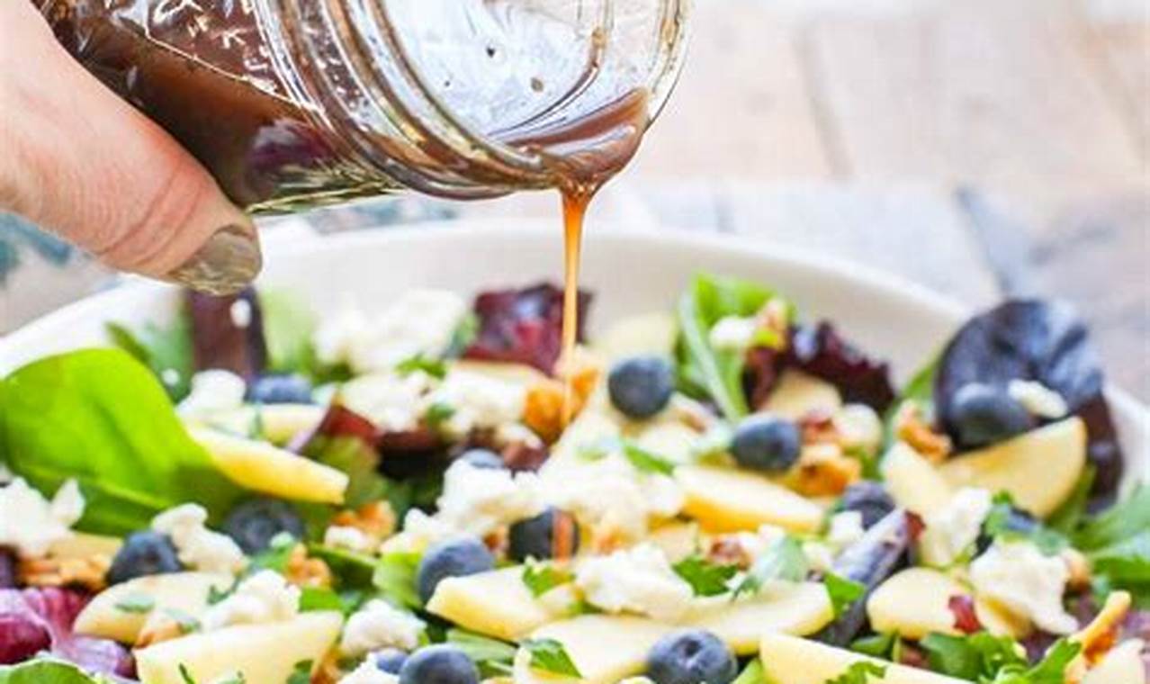 Easy Honey Balsamic Vinaigrette Recipe | Quick Salad Recipes for Healthy Salad Ideas to Boost Your Nutrition
