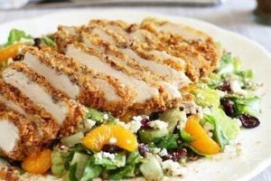 Copycat TGI Fridays Pecan Crusted Chicken Salad Recipe | Quick Salad Recipes for Healthy Salad Ideas to Boost Your Nutrition
