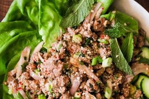 Authentic Larb Thai Salad Recipe: A Step-by-Step Guide | Quick Salad Recipes for Healthy Salad Ideas to Boost Your Nutrition