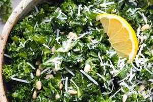 Zesty Lemon Kale Salad Recipe: A Refreshing Treat | Quick Salad Recipes for Healthy Salad Ideas to Boost Your Nutrition