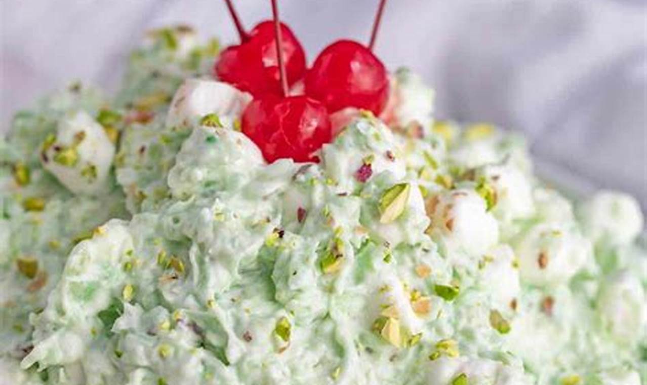Easy Pistachio or Watergate Salad Recipes Quick Salad Recipes for Healthy Salad Ideas to Boost Your Nutrition Easy Pistachio or Watergate Salad Recipes | Quick Salad Recipes for Healthy Salad Ideas to Boost Your Nutrition