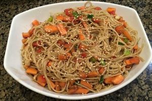 Easy Sesame Noodle Salad Recipe: A Quick Meal | Quick Salad Recipes for Healthy Salad Ideas to Boost Your Nutrition