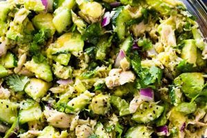 Easy & Healthy Tuna Avocado Salad Recipe | Quick Salad Recipes for Healthy Salad Ideas to Boost Your Nutrition